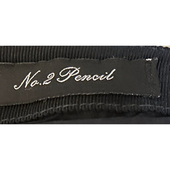 J. Crew Gray No. 2 Pencil Skirt 100% Wool Lined Straight Career Size 0 - Picture 7 of 8